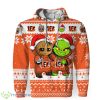 Cincinnati Bengals Baby Groot And Grinch Christmas 3D Hoodie Product Photo 1