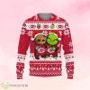 Cincinnati Reds Baby Groot And Grinch Ugly Christmas Sweater Product Photo 1