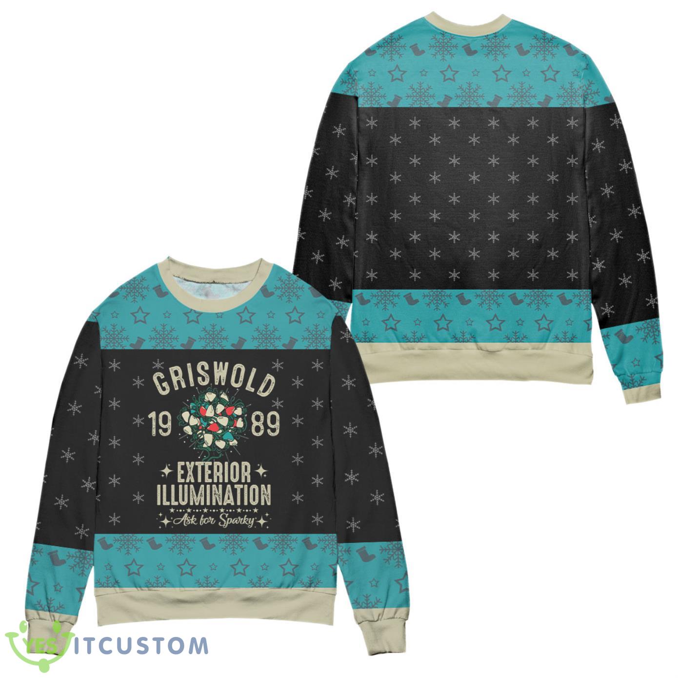 Clark Griswold Wool Christmas Sweater 3 Clark Griswold Wool Christmas Sweater Product Photo 1