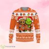 Cleveland Browns Baby Groot And Grinch Ugly Christmas Sweater Product Photo 1