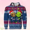 Cleveland Cavaliers Baby Groot Grinch Christmas 3D Hoodie Product Photo 1