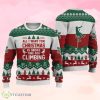 Climbing All I Want For Christmas Ugly Christmas Sweater Product Photo 1