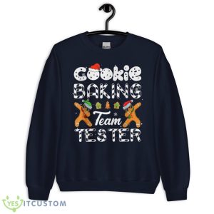 Cookie Baking Team Tester Christmas Family Gingerbread Shirt - Unisex Crewneck Sweatshirt-1