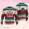 Cooking All I Want For Christmas Ugly Christmas Sweater Product Photo 1
