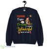 Coonhound Coffee Christmas It's The Most Wonderful Time Of The Year Christmas Sweatshirt - G185 Crewneck Sweatshirt-1