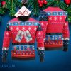 Coors Light Beer Snowflake Pattern Ugly Christmas Red Sweater Product Photo 1