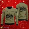 Coors Light Flag Military Green Personalized Ugly Christmas Sweater Product Photo 1