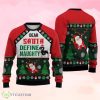 Dachshund Dog Dear Santa Define Naughty Ugly Christmas Sweater Product Photo 1