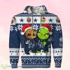 Dallas Cowboys Baby Groot And Grinch Ugly Christmas 3D Hoodie Product Photo 1