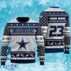 Dallas Cowboys Gucci Personalized Ugly Christmas Sweater Full Over Print Product Photo 1