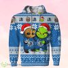 Dallas Mavericks Baby Groot And Grinch Ugly Christmas 3D Hoodie Product Photo 1