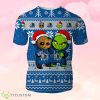 Dallas Mavericks Baby Groot And Grinch Ugly Christmas 3D T-Shirts Product Photo 1