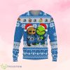 Dallas Mavericks Baby Groot And Grinch Ugly Christmas Sweater Product Photo 1