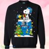 Dallas Mavericks Snoopy Ugly Christmas Sweatshirt Product Photo 1