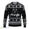 Darth Vader Black Ugly Xmas Wool Knitted Sweater Product Photo 1