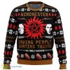 Dean Winchester Ugly Knitted Christmas Sweater Supernatural Xmas Sweater Product Photo 1