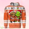 Denver Broncos Baby Groot And Grinch Ugly Christmas 3D Hoodie Product Photo 1