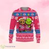 Detroit Pistons Baby Groot And Grinch Ugly Christmas Sweater Product Photo 1