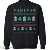 Doctor Who Knitting Pattern Ugly Christmas Sweatshirt - doctor-who-knitting-pattern-ugly-christmas-sweatshirt-1