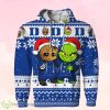 Duke Blue Devils Baby Groot And Grinch Ugly Christmas 3D Hoodie Product Photo 1