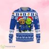 Duke Blue Devils Baby Groot And Grinch Ugly Christmas Sweater Product Photo 1