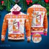 Dunkin' Donuts Snow Pattern Ugly Christmas Sweater Product Photo 1