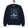 Elf Narwhal Funny Bye Buddy Hope You Fina Your Dad Christmas Sweatshirt - G185 Crewneck Sweatshirt-1