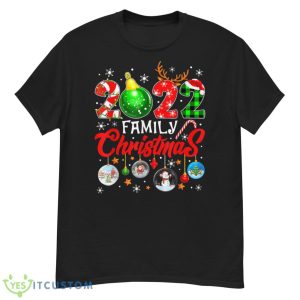 Family Christmas 2022 Matching Squad Reindeer Santa Xmas Shirt - G500 Men’s Classic T-Shirt