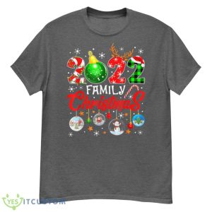 Family Christmas 2022 Matching Squad Reindeer Santa Xmas Shirt - G500 Men’s Classic T-Shirt-1