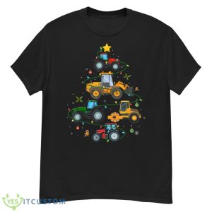 Farm Tractor Christmas Tree Farming Boys Girls Toddler Shirt - G500 Men’s Classic T-Shirt
