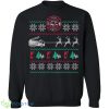 Fire Engine Knitting Pattern Ugly Christmas Sweatshirt - fire-engine-knitting-pattern-ugly-christmas-sweatshirt-1