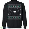 Fishing Knitting Pattern Ugly Christmas Sweatshirt - fishing-knitting-pattern-ugly-christmas-sweatshirt-1