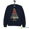 Four Main Food Groups Elf Buddy Christmas Candy Pajama Sweatshirt - G185 Unisex Heavy Blend Crewneck Sweatshirt-1