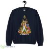 Freddie Mercury Christmas Tree Christmas Shirt - G185 Crewneck Sweatshirt-1