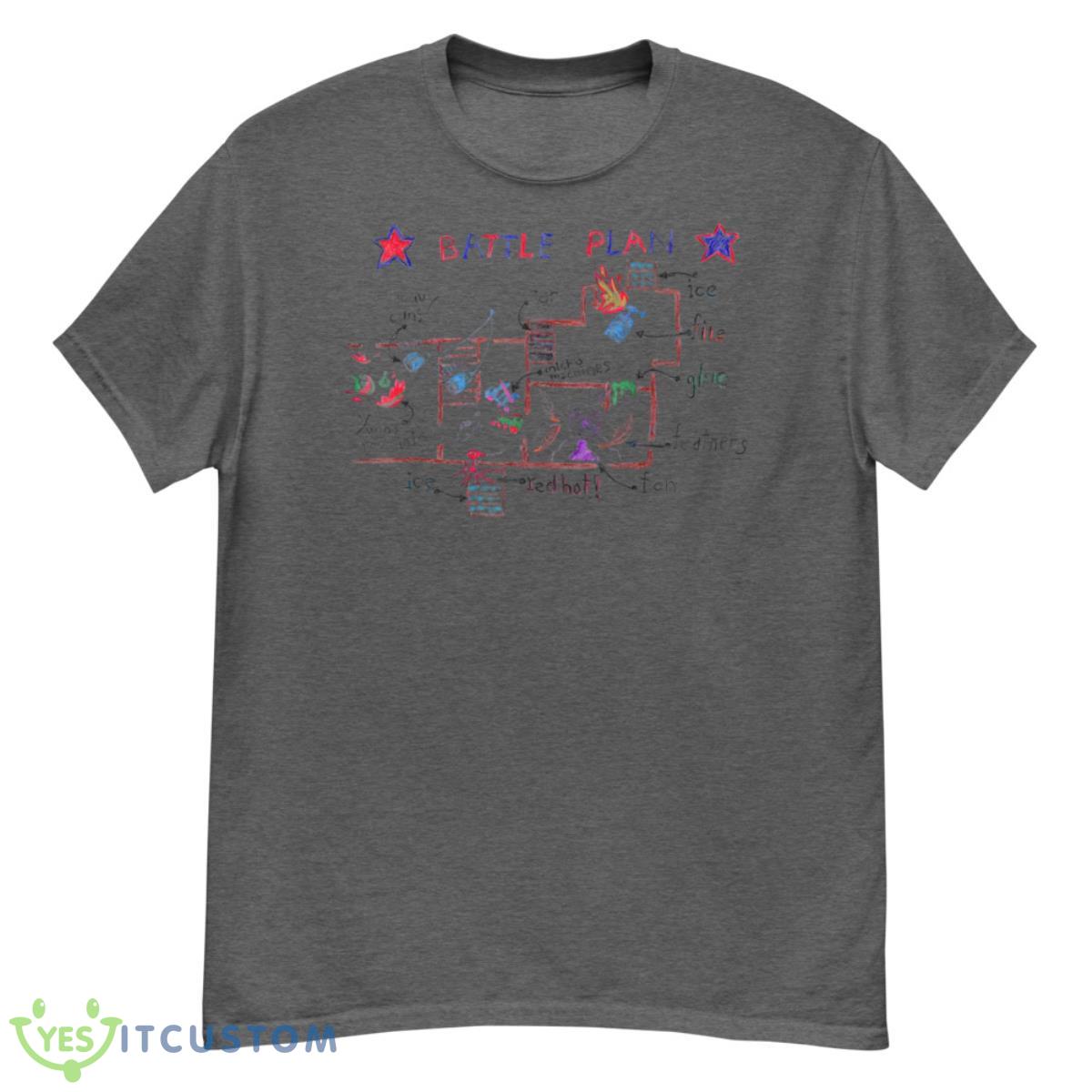 Funny Battle Plan Christmas Home Kids Hand Dawn Alone Xmas Shirt 11 Funny Battle Plan Christmas Home Kids Hand Dawn Alone Xmas Shirt - G500 Men’s Classic T-Shirt-1