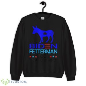Funny Biden Fetterman 2024 It's a No Brainer Shirt - Unisex Crewneck Sweatshirt