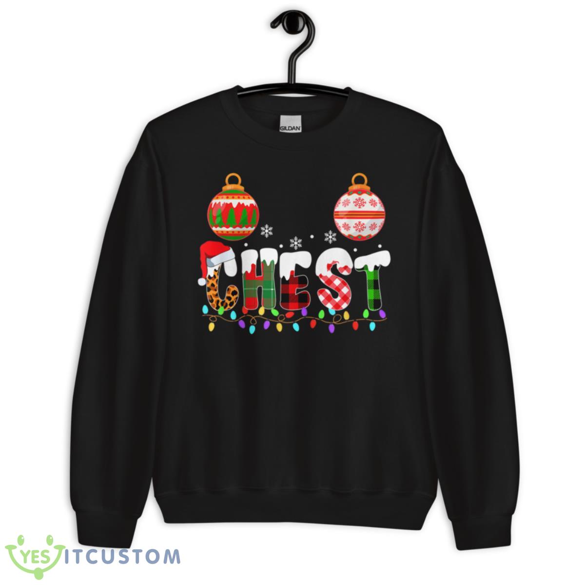 Funny Chest Nuts Couples Christmas Chestnuts Adult Matching Shirt 12 Funny Chest Nuts Couples Christmas Chestnuts Adult Matching Shirt - Unisex Crewneck Sweatshirt