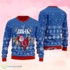 Funny Kungfu Santa Christmas Sweater Product Photo 1