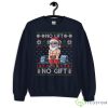 Funny Muscle Santa Lifting Christmas Ugly Christmas Sweatshirt - G185 Crewneck Sweatshirt-1