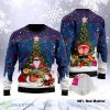 Funny Ugly Sweater With Santa Claus And Ferret For Unisex Ugly Christmas Sweater Product Photo 1