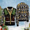 Funny Vintage Bigfoot Sasquatch Ugly Christmas Sweater Product Photo 1