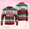 Gemini Girl All Merry Christmas Be Nice Ugly Christmas Sweater Product Photo 1