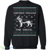 German Shepherd Knitting Pattern Ugly Christmas Sweatshirt - german-shepherd-knitting-pattern-ugly-christmas-sweatshirt-1