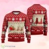 Ginger Cat Reindeer Christmas Ugly Christmas Sweater Product Photo 1