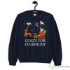 Goats For Everybody Christmas Sweatshirt - G185 Unisex Heavy Blend Crewneck Sweatshirt-1