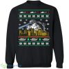 Godzilla Knitting Pattern Ugly Christmas Sweatshirt - godzilla-knitting-pattern-ugly-christmas-sweatshirt-1