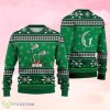 Golf Pattern Christmas Falling Snowflakes Ugly Christmas Sweater Product Photo 1