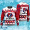 Grateful Dead Ugly Christmas Sweater Full Over Print Product Photo 1