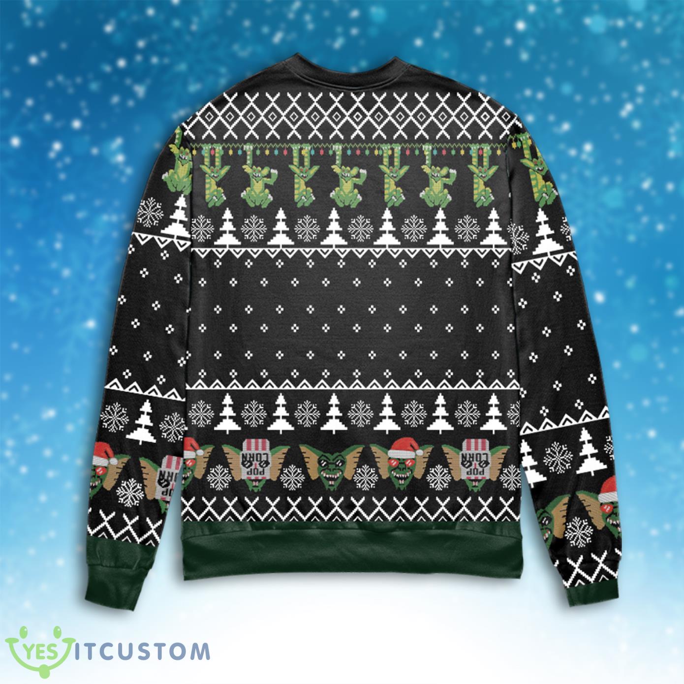 Gremlins 3D Printed Christmas Sweater, Sweatshirt 3 Gremlins 3D Printed Christmas Sweater, Sweatshirt Product Photo 3