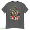 Group Santa Reindeer Elf Bernedoodles As Christmas Tree Dogs Shirt - G500 Men’s Classic T-Shirt-1